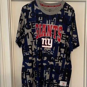 New York Giants Tommy Hilfiger Red and Blue Giants Tee